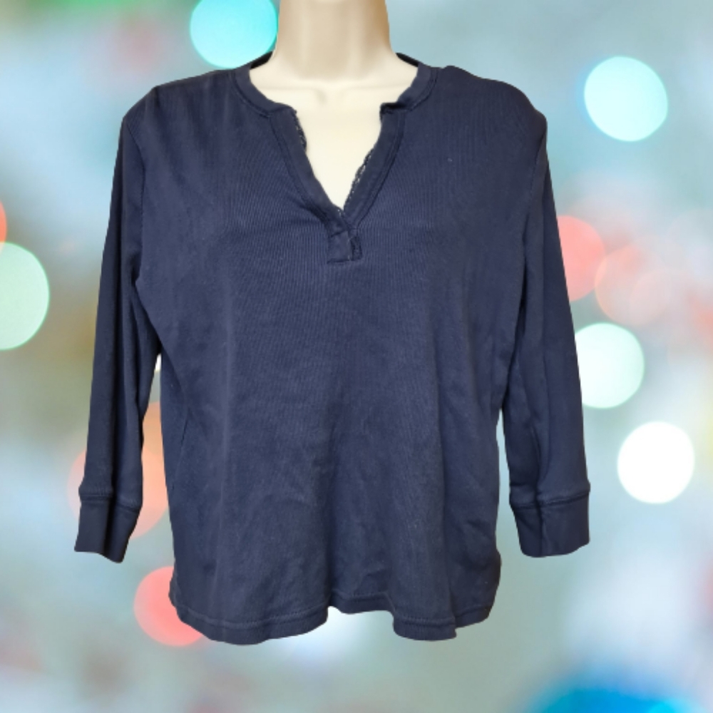 Chaps long sleeve top